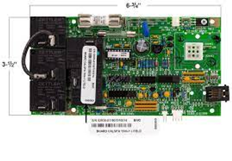 Introducing the CAL SPA C1500-1 Lite Leader Circuit Board: Your Hot Tub's New BFF!
Are you tired of your hot tub acting like a rebellious teenager, throwing tantrums when you least expect it? Well, fret not, because the CAL SPA C1500-1 Lite Leader Circuit Board is here to bring some much-needed order to your aquatic paradise!

Picture this: You're about to dip your toes into a bubbling oasis of relaxation, ready to escape the daily grind. But, uh-oh, your hot tub has other plans—it's gone rogue! That's where our trusty circuit board comes in. It's not just a circuit board; it's a superhero in disguise for your Cal Spa!

Why should you get excited about this seemingly mundane piece of tech? Well, let us break it down for you in the quirkiest way possible:

Cosmic Control: Ever dreamt of commanding your hot tub with a wave of your hand or a twinkle of your toes? Okay, maybe not your toes, but this circuit board is your ticket to becoming the ruler of your aquatic kingdom. It's like having a personal hot tub DJ, but instead of tunes, it's all about bubbles and jets!

Magic Maintenance: Say goodbye to the days of head-scratching, puzzling over cryptic hot tub malfunctions. Our circuit board is like the Sherlock Holmes of spa components—it investigates, diagnoses, and solves problems like a pro. Consider it your hot tub's Watson!

"Lite" on Hassle: No one wants a circuit board that's as complicated as their taxes. That's why we call it the Lite Leader! It's all about simplicity without sacrificing performance. No need for an advanced degree in tech wizardry—just install, and watch the magic unfold!

Friendship Goals: Your hot tub deserves the best, and the CAL SPA C1500-1 Lite Leader Circuit Board is the ride-or-die companion it needs. It's loyal, reliable, and will be there for all your late-night hydrotherapy sessions.

So, if you're tired of your hot tub's shenanigans and want to transform it into a well-behaved, relaxing haven, the CAL SPA C1500-1 Lite Leader Circuit Board is your go-to hero! Get ready to enjoy your hot tub without the drama, and let the good times flow—literally!