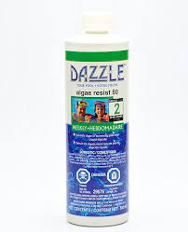 Introduction
Welcome to our guide on Dazzle Pool Algae Resist 50 1L! In this article, we will discuss everything you need to know about this chemical and its benefits for your hot tub. Whether you are a first-time hot tub owner or an experienced one, understanding how to properly use chemicals is important for maintaining the cleanliness and safety of your hot tub. Let's dive in! Dazzle Pool Algae Resist 50 1L is a powerful chemical solution designed specifically for hot tubs to prevent and control the growth of algae. It works by creating an invisible barrier on the surface of the water, preventing algae spores from attaching and growing. This not only keeps the water looking clean and clear, but also prevents potential damage to your hot tub's equipment. Algae can quickly become a nuisance in hot tubs, turning the water green and cloudy. Not only is this unsightly, but it can also create an unsafe environment for soaking . To use Dazzle Pool Algae Resist 50 1L, simply add the recommended amount to your hot tub based on its size. It is important to follow the instructions and dosage recommendations provided by the manufacturer as overusing or underusing the chemical can be detrimental to its effectiveness. As with any chemical, it is important to handle Dazzle Pool Algae Resist 50 1L with caution and care. Always wear protective gloves and eyewear when handling the chemical and keep it out of reach of children and pets. Now that we have covered the basics of Dazzle Pool Algae Resist 50 1L, let's discuss its benefits and why it is a must-have for any hot tub owner. 1-855-248-0777