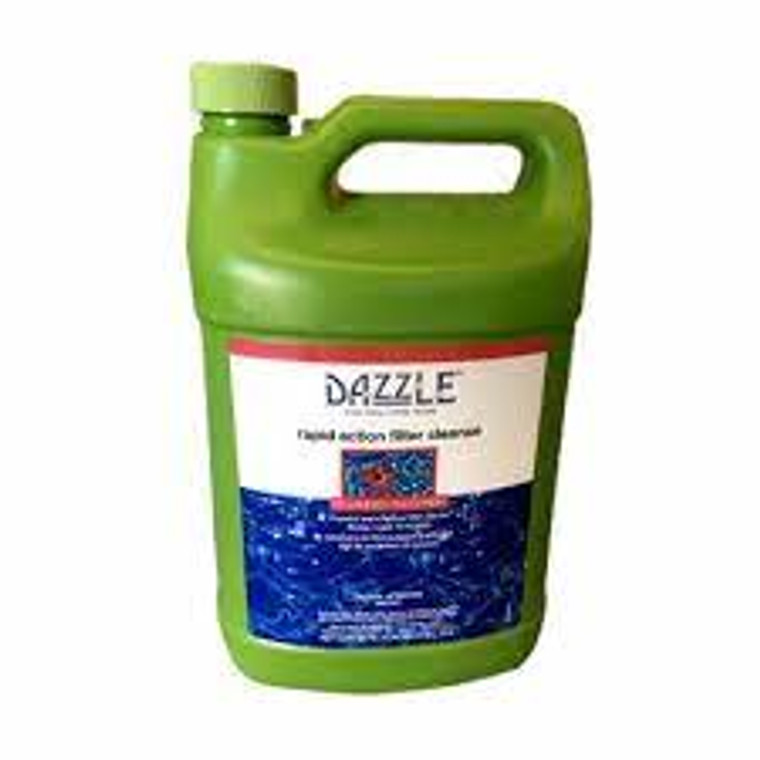 
Introduction to Dazzle Filter Cleanse Rapid 3.5L
If you own a hot tub, then you know the importance of keeping it clean and well-maintained. A hot tub is not only a source of relaxation, but it also requires proper care and maintenance to ensure safe use. One essential aspect of maintaining a clean hot tub is using the right chemicals. This is where Dazzle Filter Cleanse Rapid 3.5L comes into play.  
The Importance of Chemicals in Hot Tub Maintenance
Hot tubs are filled with warm water, making them the perfect breeding ground for bacteria and other contaminants. These contaminants can cause skin irritation, infections, and even respiratory problems if left untreated. Using the right chemicals is crucial in maintaining a clean and safe hot tub environment.  
About Dazzle Filter Cleanse Rapid 3.5L
Dazzle Filter Cleanse Rapid 3.5L is a powerful hot tub filter cleaner that effectively removes contaminants, oils, and other buildup from your filter cartridge. This product is specifically designed for use in portable spas and hot tubs, making it a perfect fit for your at-home hot tub.  
How to Use Dazzle Filter Cleanse Rapid 3.5L
Using Dazzle Filter Cleanse Rapid 3.5L is simple and convenient. First, remove the filter cartridge from your hot tub and rinse it with water. Then, fill a container with enough water to fully submerge the filter cartridge. Add 4 ounces of Dazzle Filter Cleanse Rapid 3.5L per 10 gallons of water in the container and let the cartridge soak for at least 4 hours. After soaking, rinse the cartridge with clean water and reinstall it into your hot tub.  
Additional Tips for Hot Tub Maintenance
While using Dazzle Filter Cleanse Rapid 3.5L is an important step in keeping your hot tub clean, there are some additional tips you can follow to ensure proper maintenance:  
Regularly check and clean your hot tub filter cartridges.
Test the water chemistry of your hot tub at least once a week and adjust chemical levels accordingly.
Shock your hot tub with chlorine or non-chlorine shock at least once a week to kill any bacteria or contaminants that may be present.
Drain and refill your hot tub every 3-4 months to prevent buildup of chemicals and contaminants.  
Conclusion
In conclusion, using Dazzle Filter Cleanse Rapid 3.5L is an important part of maintaining a clean and safe hot tub environment. By following proper maintenance techniques and using the right chemicals, you can enjoy your hot tub without worrying about potential health risks. Keep your hot tub sparkling clean with Dazzle Filter Cleanse Rapid 3.5L and enjoy a relaxing soak whenever you want! 
  # Happy Hot Tubbing!  # Trust Dazzle for all your hot tub chemical needs!  # DAZZLE your hot tub with our products!  1-855-248-0777 