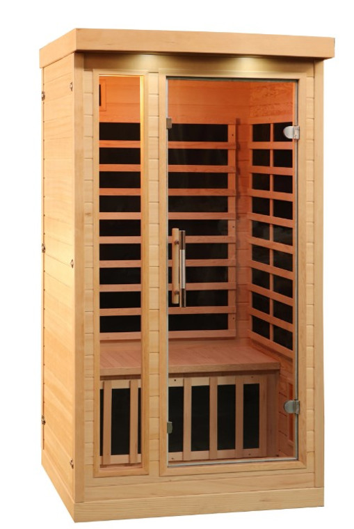 1-Person Infrared Sauna



Infrared saunas have gained popularity in recent years due to their many health benefits. They use infrared heaters to emit wavelengths of light that penetrate the skin and heat the body directly, rather than just heating the air like traditional saunas.

Why Choose a 1-Person Infrared Sauna?
As the name suggests, a 1-person infrared sauna is designed for use by one individual. This makes it perfect for those who want to enjoy the benefits of an infrared sauna in the comfort of their own home, without taking up too much space.

Some other reasons to choose a 1-person infrared sauna include:

Cost: A 1-person infrared sauna is typically more affordable than larger saunas, making it a great option for those on a budget.
Versatility: These compact saunas can fit in any room and are easy to move if needed.
Privacy: Some people may feel uncomfortable using a sauna with others, making a 1-person infrared sauna the perfect solution for private relaxation.
Health Benefits of Infrared Saunas
In addition to the general benefits of using a sauna, such as relaxation and improved circulation, infrared saunas offer some unique health benefits. These include:

Detoxification: Sweating in an infrared sauna helps remove toxins from the body through the skin.
Pain relief: The heat from the infrared rays can help soothe sore muscles and joints, providing relief for those with conditions such as arthritis or fibromyalgia.
Improved immune system: Regular use of an infrared sauna can boost the body's immune system, helping to fight off illnesses and infections.
Tips for Using a 1-Person Infrared Sauna
To get the most out of your 1-person infrared sauna experience, here are some helpful tips:

Hydrate before and after: It is important to drink plenty of water before and after using an infrared sauna to replenish fluids lost through sweating.
Start slow: If you are new to saunas, start with shorter sessions at a lower temperature and gradually work your way up.
Use towels: Place a towel on the bench or seat to absorb sweat and avoid direct contact with the wood. This also makes for easier clean up.
Take breaks: It is important to take breaks during your sauna session to cool down and rehydrate.
Consult a doctor: If you have any medical conditions or are pregnant, it is always best to consult with a doctor before using an infrared sauna.
Conclusion
A 1-person infrared sauna is a convenient and affordable option for those looking to enjoy the many health benefits of infrared saunas. With proper use and maintenance, it can be a great addition to any home wellness routine. Remember to stay hydrated, start slow, and always consult with a doctor if you have any concerns before using an infrared sauna. So go ahead, relax and enjoy the warmth of your own personal oasis. 1-person infrared sauna. So, why not invest in one for your home today? Your body will thank you! Enjoy the many benefits of an infrared sauna and make it a regular part of your self-care routine. Happy sweating!





FEATURES: 

A user-friendly control system boasts advanced features such as a timer, ‘pre-heat’ and ‘auto-start’ options. 
Features the latest technology with 8 FAR infrared heaters that last 3000 to 5000 hours each. 
Constructed of an attractive and durable Canadian Hemlock wood, and designed with a locking clasp system that allows for a quick and easy assembly
A built in Bluetooth audio system, LED lighting, and more ensure that you will have the relaxation experience that you are looking for.  
Tempered safety glass doors and windows add a modern look and allow a clear view of your outside surroundings
Exceeds industry safety expectations with average EMF levels of 1.3mG (42 times lower than competing saunas!)
The operating temperature can be set between 67°F - 140°F
Plugs into a standard dedicated outlet
1 year limited warranty, heater/cabinetry  
 

Specifications	 
Electrical	120V / 15A
Weight	300 lbs
Seat Count	1
Size	39 x 37 x 75 in
Far Infrared Heaters	8
Total Wattage	1666 W
