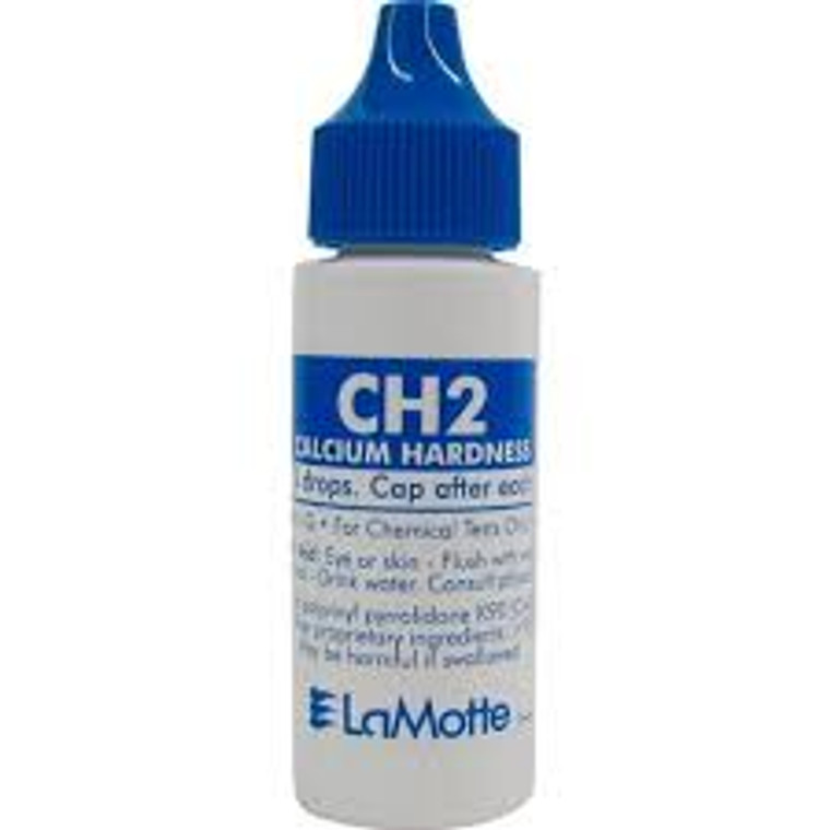 Lamotte CAL Hard 2 Reagent, 30ml 
The Lamotte CAL Hard 2 Reagent is an essential part of any water testing kit. This reagent comes in a convenient 30ml size and is used to determine the calcium hardness levels in water.
Calcium hardness refers to the amount of dissolved calcium ions present in water. It is an important factor to consider when testing the quality of water, especially for aquariums, swimming pools, and hot tubs. 
High levels of calcium hardness can lead to the formation of scale deposits on surfaces and equipment, as well as cloudiness in water. Low levels of calcium hardness can cause corrosion of metal pipes and fittings.
The Lamotte CAL Hard 2 Reagent is designed to accurately measure calcium hardness in a wide range of water sources. It is easy to use, and the results are reliable and precise.
To use this reagent, you will first need to collect a water sample in a clean container. Next, add a few drops of the CAL Hard 2 Reagent to the sample and mix it well. The color of the solution will change depending on the calcium hardness levels present in the water.
By comparing the color of the solution to a color chart included with the reagent, you can determine the calcium hardness levels in your water. This information is crucial for maintaining the proper balance and quality of your water.
In addition to its use in residential settings, the Lamotte CAL Hard 2 Reagent is also commonly used in industrial and commercial applications. Its accuracy and reliability make it a top choice for professionals in the water treatment and testing industry.
Proper maintenance of calcium hardness levels is essential for ensuring the safety and quality of your water. With the Lamotte CAL Hard 2 Reagent, you can easily and effectively monitor these levels to keep your water in optimal condition. 
Add this reliable reagent to your water testing kit today and see the difference it can make in maintaining the quality of your water. Ensure the health and longevity of your aquatic pets and enjoy crystal clear water with the help of Lamotte CAL Hard 2 Reagent. Keep testing, keep swimming! 
Happy testing!  1-855-248-0777 