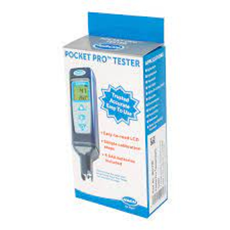 Pocket Pro + Pocket Tester - Tests for Cond, TDS, Salt, pH 0
The Pocket Pro + Pocket Tester is a highly versatile testing device that is designed for various water quality parameters. One of the key features of this product is its ability to perform tests for conductivity, TDS (Total Dissolved Solids), salt, and pH levels. These parameters play an important role in determining the overall quality and safety of water.
Conductivity Testing
Conductivity is the measure of a material's ability to transmit electricity. In water, conductivity is mainly influenced by the presence of dissolved ions such as salts, acids, and bases. The Pocket Pro + Pocket Tester uses a conductivity sensor to measure the electrical conductivity of water samples. This allows users to quickly and accurately determine the level of impurities in their water. High levels of conductivity can indicate the presence of contaminants, making this test crucial for ensuring water safety.
TDS Testing
Total Dissolved Solids (TDS) is a measure of all inorganic and organic substances dissolved in water. These can include minerals, salts, metals, and other compounds. The Pocket Pro + Pocket Tester utilizes a TDS probe to determine the TDS levels in water. This is an important test for both drinking and industrial water, as high TDS can affect taste, appearance, and even cause health issues.
Salt Testing
The Pocket Pro + Pocket Tester also includes a salt testing function which measures the salinity of water. Salt content is a crucial factor to consider in various industries such as fisheries, agriculture, and desalination plants. This tester uses a special probe to accurately measure salt levels in water, providing users with important information for various applications.
pH Testing
pH is a measure of the acidity or alkalinity of a solution. The Pocket Pro + Pocket Tester features a pH sensor that allows users to quickly and easily test the pH level of their water. This is important for both domestic and industrial use, as the pH level can affect the taste, chemical reactions, and overall safety of water.
Additional Features
Apart from its testing capabilities, the Pocket Pro + Pocket Tester also boasts a compact and portable design, making it easy to carry around for on-the-go testing. It also has a user-friendly interface with a large digital display for easy reading of test results. The device is also waterproof, ensuring durability and longevity.
In addition to the Pocket Pro + Pocket Tester, there are various other accessories and probes available to further expand its testing capabilities. Users can customize their device according to their specific needs and requirements. Overall, the Pocket Pro + Pocket Tester is a comprehensive testing device that provides accurate and reliable results for conductivity, TDS, salt, and pH levels. Its versatility makes it a valuable tool for various industries and applications, ensuring water safety and quality.  So whether you are a water treatment professional, a researcher, or simply concerned about the quality of your drinking water, the Pocket Pro + Pocket Tester is an essential device to have in your toolkit.  Keep your water safe and healthy with the Pocket Pro + Pocket Tester.  Start testing today!  Happy testing!  Stay hydrated!1-855-248-0777