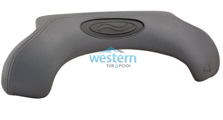 Front view of the Cal Spa Neck Blaster 2 Tone Replacement Headrest Pillow - ACC01400875