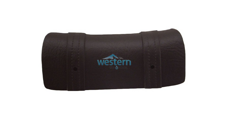 Front view of the Coast Spa Replacement Neck Pillow Headrest Gun Metal Brown X60 - S-01-1140GMB