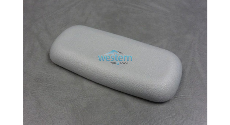 Front view of the Coast Spas Replacement Headrest Pillow Gray - CS-2011-5 
