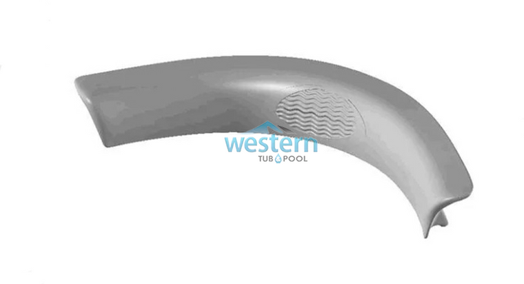 Front view of the Artesian Spas Resort Series Wrap Replacement Headrest Pillow - 26-0410-85