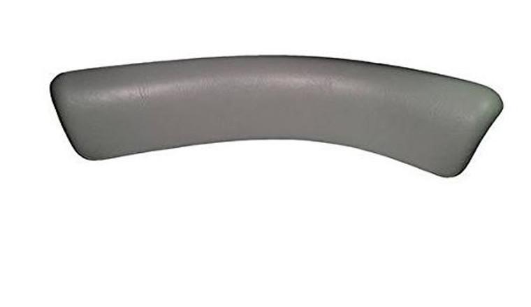Front view of the Sundance Spa Replacement Wrap Around Headrest Pillow Gray 1998-2000 - SUN6455-447