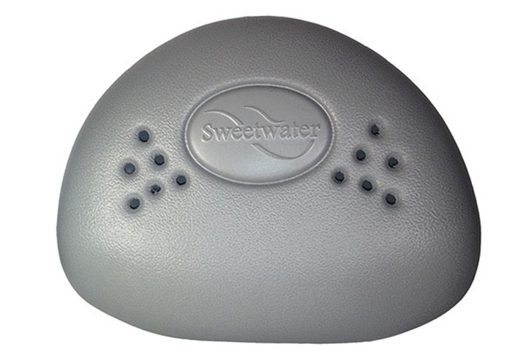 Front view of the Sundance Spa Replacement Plus Chevron Bracket Mount Headrest Pillow 2003 - SUN6455-452