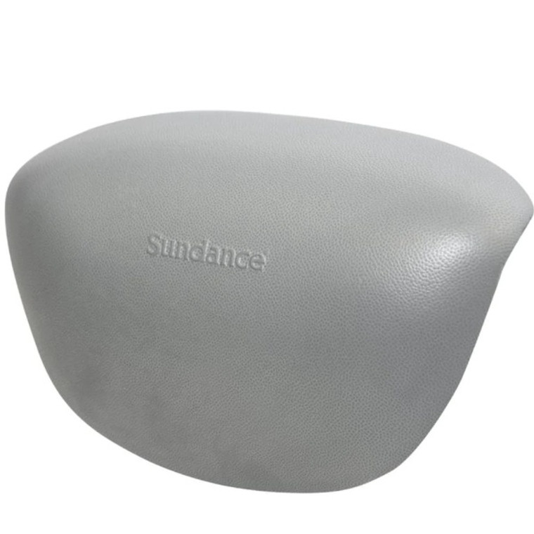 Front view Sundance Jacuzzi® Replacement Headrest Pillow 680 Reverse Wrap Gray 2005 - 810143020335