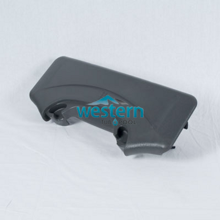 Front view of the Bullfrog Spa Replacement Pillow Snap Cap ABS with Clips - 60-1200. Western tub and pool 1-855-248-0777