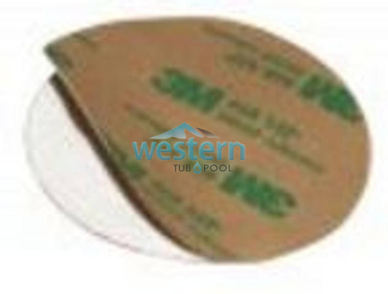 Front view of the Caldera Spa Replacement Pad For Pillow Suction Cup - WAT003012. Western tub and pool 1-855-248-0777.