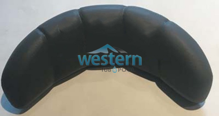 Front view of the Coleman Spa Replacement Neck Headrest Pillow Number 1189 2 Pin - 102586. Western tub and pool 1-855-248-0777.