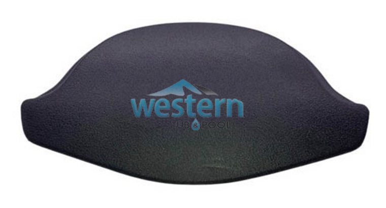 Front view of the Coleman Vita Spa Replacement Headrest Pillow with Groove - 108727. Western tub and pool 1-855-248-0777.