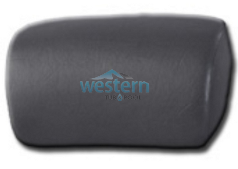 Front view of the Hydro Spa Replacement Headrest Pillow 9 Inch Round 2 Pins Leisure Bay - 3023. Western tub and pool 1-855-248-0777.