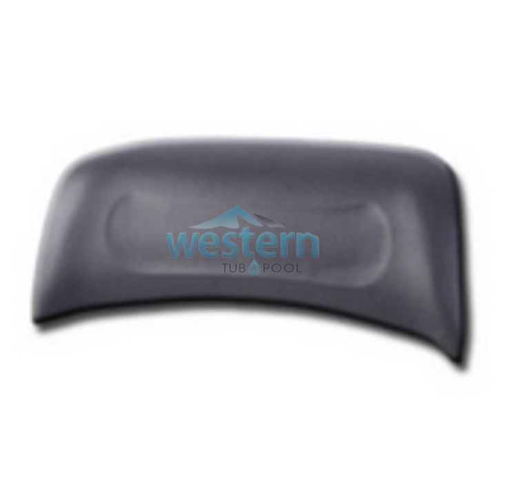 Front view of the Leisure Bay Spa Gulf Coast Freestyle Graphite Replacement Headrest Pillow 25707-421 - 823308. Western tub and pool 1-855-248-0777.