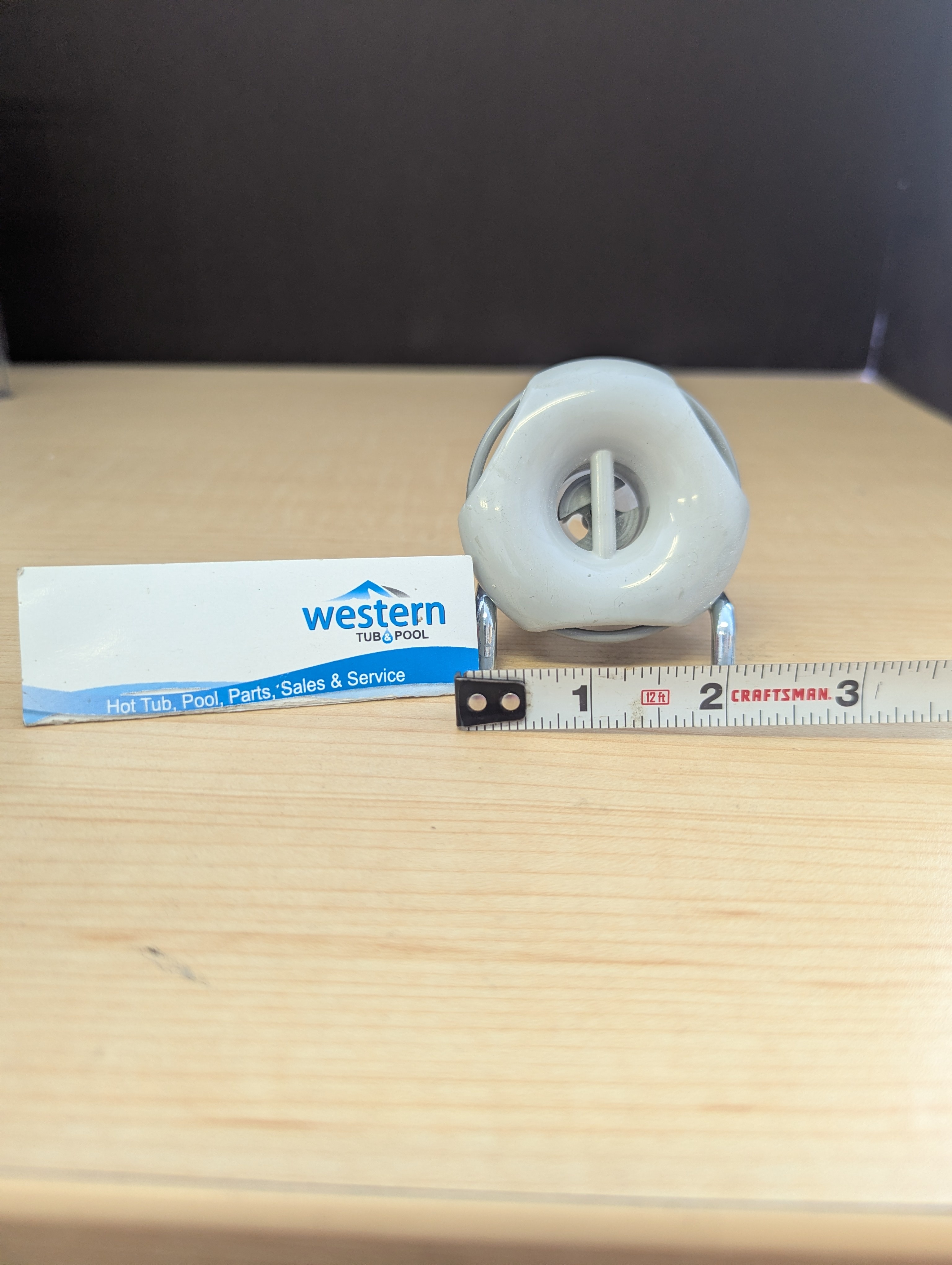 Upgrade Your Spa Experience with Dimension One Restore the power and performance of your D1 spa with the authentic Recycled Euro VCR Rotator Jet Insert with grey accent ring. Revitalize Your Relaxation Is your Dimension One spa losing its touch? A worn-out jet can ruin the experience. Our Recycled Euro VCR Rotator Jet Insert is the perfect solution to bring your hot tub back to life. Designed specifically for Dimension One (D1) spas, this replacement part ensures your hydrotherapy sessions are as powerful and relaxing as the day you bought your tub. Why Choose the Recycled Euro VCR Rotator Jet? Authentic Dimension One Compatibility Don't guess with generic parts. This insert is designed specifically for Dimension One spas (often referred to as D1) ’07 Bay Collection & ’08 Aurora only., ensuring a perfect fit and seamless performance every time. Sleek Design with Grey Accent Ring Functionality meets style. The jet comes with a stylish grey accent ring that blends perfectly with your spa's aesthetic, maintaining the premium look of your tub. Easy "Clip-In" Installation No need for expensive service calls. This jet features a simple clip-in design, making it incredibly easy to pop out your old jet and snap the new one in place securely. How to Install Your New Jet Remove the old jet: Gently rotate the face of the old jet counter-clockwise until it unclips. Align the new insert: Line up the new Recycled Euro VCR Rotator Jet Insert with the jet body. Clip it in: Push the jet in and rotate clockwise until you feel it snap securely into place. Enjoy: Turn on your spa and adjust the directional nozzle for your perfect massage. Frequently Asked Questions What does "VCR" stand for in this context? In the world of Dimension One spas, VCR refers to the specific "Variable Control Roto" or similar internal mechanism style that allows for the adjustable flow and directional control. Will this fit my Dimension One spa? This jet is designed for Dimension One spas that utilize the VCR jet system with a clip-in backing from the ’07 Bay Collection & ’08 Aurora only. Please check your existing jets to confirm they use the clip-in mechanism rather than a threaded one. What does "recycled" mean in this context? These are genuine Dimension One parts that have been reclaimed and inspected to ensure they function perfectly. It's an eco-friendly way to maintain your spa with authentic parts. Is the installation difficult? Not at all. The clip-in design allows you to simply snap the jet into the existing housing body in your spa shell. Get Your Spa Back to 100%. Don't let a broken jet ruin your relaxation. Order your Dimension One Recycled Euro VCR Rotator Clip-In Jet today and enjoy a premium massage experience again. Call us Today: 1-855-248-0777 Upgrade Your Spa Experience with Dimension One Restore the power and performance of your D1 spa with the authentic Recycled Euro VCR Rotator Jet Insert with grey accent ring. Revitalize Your Relaxation Is your Dimension One spa losing its touch? A worn-out jet can ruin the experience. Our Recycled Euro VCR Rotator Jet Insert is the perfect solution to bring your hot tub back to life. Designed specifically for Dimension One (D1) spas, this replacement part ensures your hydrotherapy sessions are as powerful and relaxing as the day you bought your tub. Why Choose the Recycled Euro VCR Rotator Jet? Authentic Dimension One Compatibility Don't guess with generic parts. This insert is designed specifically for Dimension One spas (often referred to as D1) ’07 Bay Collection & ’08 Aurora only., ensuring a perfect fit and seamless performance every time. Sleek Design with Grey Accent Ring Functionality meets style. The jet comes with a stylish grey accent ring that blends perfectly with your spa's aesthetic, maintaining the premium look of your tub. Easy "Clip-In" Installation No need for expensive service calls. This jet features a simple clip-in design, making it incredibly easy to pop out your old jet and snap the new one in place securely. How to Install Your New Jet Remove the old jet: Gently rotate the face of the old jet counter-clockwise until it unclips. Align the new insert: Line up the new Recycled Euro VCR Rotator Jet Insert with the jet body. Clip it in: Push the jet in and rotate clockwise until you feel it snap securely into place. Enjoy: Turn on your spa and adjust the directional nozzle for your perfect massage. Frequently Asked Questions What does "VCR" stand for in this context? In the world of Dimension One spas, VCR refers to the specific "Variable Control Roto" or similar internal mechanism style that allows for the adjustable flow and directional control. Will this fit my Dimension One spa? This jet is designed for Dimension One spas that utilize the VCR jet system with a clip-in backing from the ’07 Bay Collection & ’08 Aurora only. Please check your existing jets to confirm they use the clip-in mechanism rather than a threaded one. What does "recycled" mean in this context? These are genuine Dimension One parts that have been reclaimed and inspected to ensure they function perfectly. It's an eco-friendly way to maintain your spa with authentic parts. Is the installation difficult? Not at all. The clip-in design allows you to simply snap the jet into the existing housing body in your spa shell. Get Your Spa Back to 100%. Don't let a broken jet ruin your relaxation. Order your Dimension One Recycled Euro VCR Rotator Clip-In Jet today and enjoy a premium massage experience again. Call us Today: 1-855-248-0777