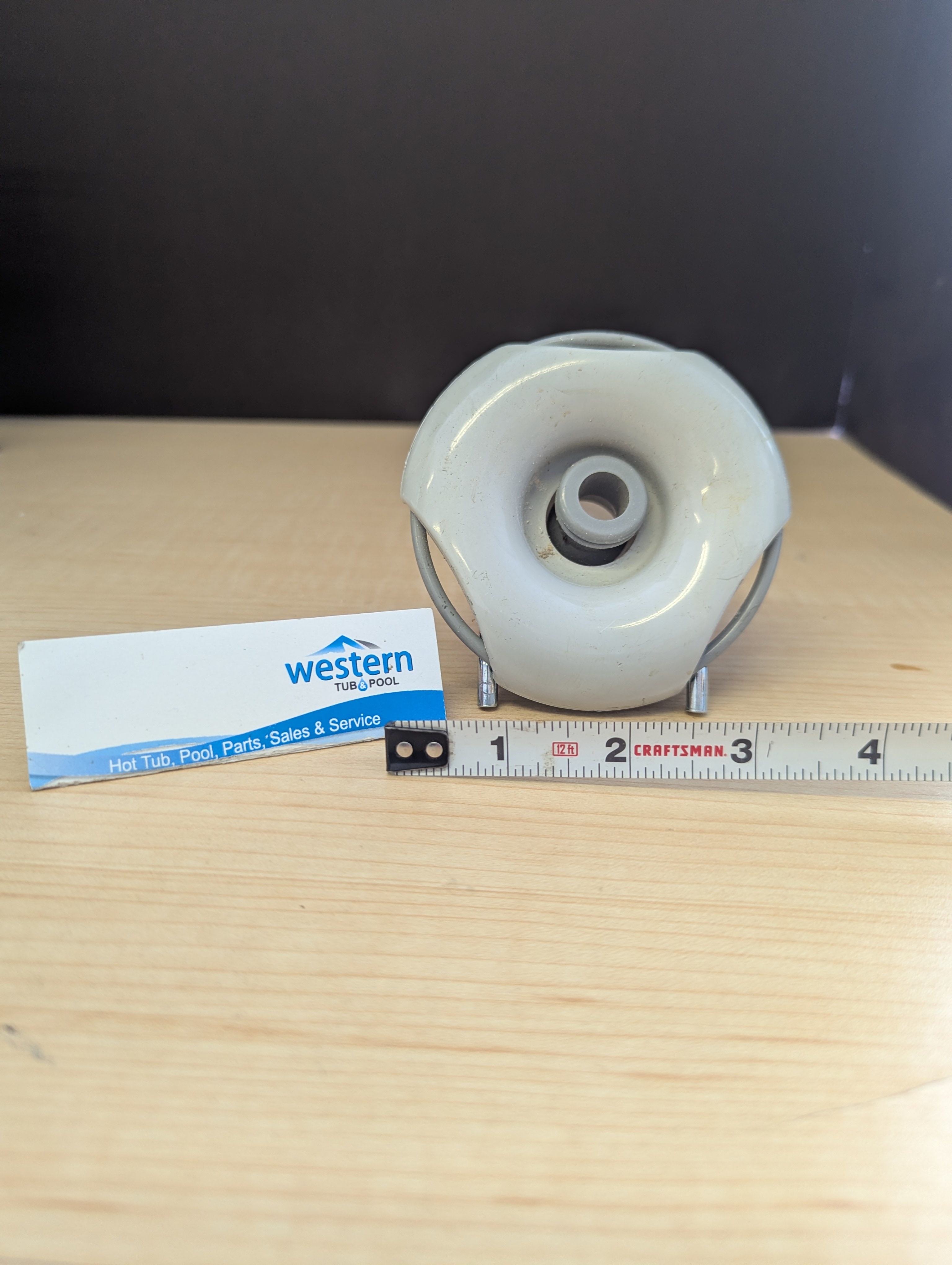 Upgrade Your Spa Experience with Dimension One Restore the power and performance of your D1 spa with the authentic Recycled Mini VCR Rotator Jet Insert with grey accent ring. Revitalize Your Relaxation Is your Dimension One spa losing its touch? A worn-out jet can ruin the experience. Our Recycled Mini VCR Rotator Jet Insert is the perfect solution to bring your hot tub back to life. Designed specifically for Dimension One (D1) spas, this replacement part ensures your hydrotherapy sessions are as powerful and relaxing as the day you bought your tub. Why Choose the Recycled VCR Directional Jet? Authentic Dimension One Compatibility Don't guess with generic parts. This insert is designed specifically for Dimension One spas (often referred to as D1), ensuring a perfect fit and seamless performance every time. Sleek Design with Grey Accent Ring Functionality meets style. The jet comes with a stylish grey accent ring that blends perfectly with your spa's aesthetic, maintaining the premium look of your tub. Easy "Clip-In" Installation No need for expensive service calls. This jet features a simple clip-in design, making it incredibly easy to pop out your old jet and snap the new one in place securely. How to Install Your New Jet Remove the old jet: Gently rotate the face of the old jet counter-clockwise until it unclips. Align the new insert: Line up the new Recycled Mini VCR Rotator Jet Insert with the jet body. Clip it in: Push the jet in and rotate clockwise until you feel it snap securely into place. Enjoy: Turn on your spa and adjust the directional nozzle for your perfect massage. Frequently Asked Questions What does "VCR" stand for in this context? In the world of Dimension One spas, VCR refers to the specific "Variable Control Roto" or similar internal mechanism style that allows for the adjustable flow and directional control. Will this fit my Dimension One spa? This jet is designed for Dimension One spas that utilize the VCR jet system with a clip-in backing. Please check your existing jets to confirm they use the clip-in mechanism rather than a threaded one. What does "recycled" mean in this context? These are genuine Dimension One parts that have been reclaimed and inspected to ensure they function perfectly. It's an eco-friendly way to maintain your spa with authentic parts. Is the installation difficult? Not at all. The clip-in design allows you to simply snap the jet into the existing housing body in your spa shell. Get Your Spa Back to 100%. Don't let a broken jet ruin your relaxation. Order your Dimension One Recycled Mini VCR Rotator Clip-In Jet today and enjoy a premium massage experience again. Call us Today: 1-855-248-0777 Upgrade Your Spa Experience with Dimension One Restore the power and performance of your D1 spa with the authentic Recycled Mini VCR Rotator Jet Insert with grey accent ring. Revitalize Your Relaxation Is your Dimension One spa losing its touch? A worn-out jet can ruin the experience. Our Recycled Mini VCR Rotator Jet Insert is the perfect solution to bring your hot tub back to life. Designed specifically for Dimension One (D1) spas, this replacement part ensures your hydrotherapy sessions are as powerful and relaxing as the day you bought your tub. Why Choose the Recycled VCR Directional Jet? Authentic Dimension One Compatibility Don't guess with generic parts. This insert is designed specifically for Dimension One spas (often referred to as D1), ensuring a perfect fit and seamless performance every time. Sleek Design with Grey Accent Ring Functionality meets style. The jet comes with a stylish grey accent ring that blends perfectly with your spa's aesthetic, maintaining the premium look of your tub. Easy "Clip-In" Installation No need for expensive service calls. This jet features a simple clip-in design, making it incredibly easy to pop out your old jet and snap the new one in place securely. How to Install Your New Jet Remove the old jet: Gently rotate the face of the old jet counter-clockwise until it unclips. Align the new insert: Line up the new Recycled Mini VCR Rotator Jet Insert with the jet body. Clip it in: Push the jet in and rotate clockwise until you feel it snap securely into place. Enjoy: Turn on your spa and adjust the directional nozzle for your perfect massage. Frequently Asked Questions What does "VCR" stand for in this context? In the world of Dimension One spas, VCR refers to the specific "Variable Control Roto" or similar internal mechanism style that allows for the adjustable flow and directional control. Will this fit my Dimension One spa? This jet is designed for Dimension One spas that utilize the VCR jet system with a clip-in backing. Please check your existing jets to confirm they use the clip-in mechanism rather than a threaded one. What does "recycled" mean in this context? These are genuine Dimension One parts that have been reclaimed and inspected to ensure they function perfectly. It's an eco-friendly way to maintain your spa with authentic parts. Is the installation difficult? Not at all. The clip-in design allows you to simply snap the jet into the existing housing body in your spa shell. Get Your Spa Back to 100%. Don't let a broken jet ruin your relaxation. Order your Dimension One Recycled Mini VCR Rotator Clip-In Jet today and enjoy a premium massage experience again. Call us Today: 1-855-248-0777