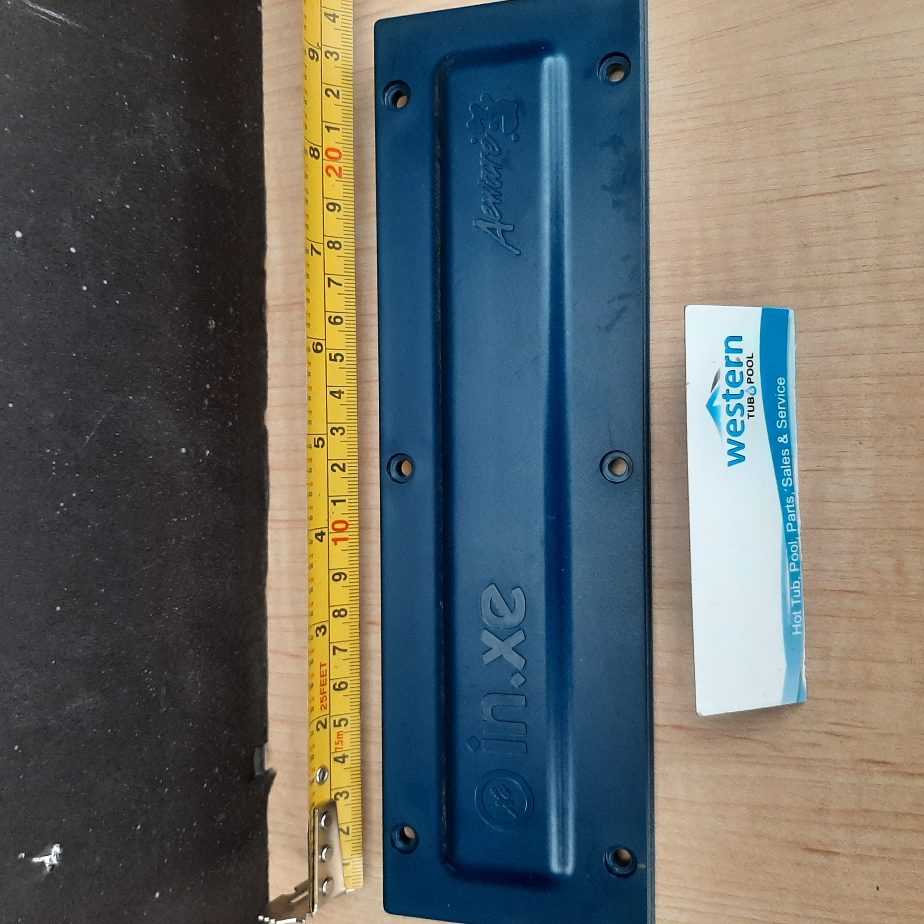 At Western Tub and Pool, we are dedicated to providing our customers with top-quality products and services. As part of our commitment to sustainability and reducing waste, we also offer recycled parts for hot tubs. One of the most commonly used recycled parts is the Gecko In.Xe front lower control access panel. This panel plays a crucial role in ensuring the proper functioning of your hot tub's electrical connections for the heater and sensors. By securely mounting this panel with 6 screws, it helps to keep out debris, bugs, and moisture that could potentially disrupt these important power junctions and electronic components. By using recycled parts like the Gecko In.Xe front lower control access panel, you not only save money but also contribute to reducing waste and preserving the environment. Plus, with our quality assurance and maintenance services, you can trust that these recycled parts will be just as reliable and long-lasting as new ones.