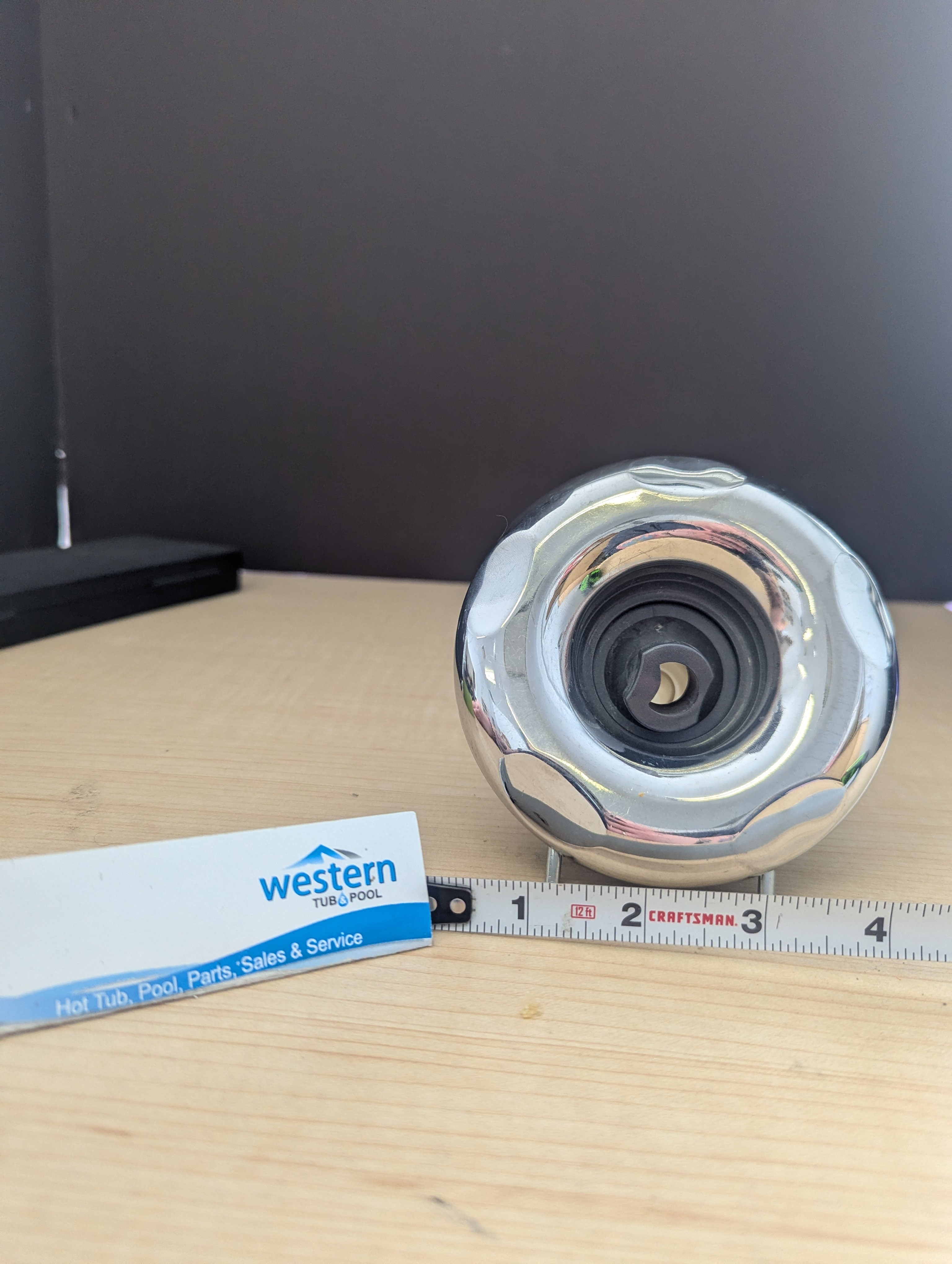 Improve Your Spa Experience Today!   Revitalize your hot tub with the Replacement Waterway Clip-In Poly Storm Typhoon Roto Jet Insert with sleek 5 scallop stainless steel trim This high-quality replacement jet provides a powerful, targeted massage, ensuring you get the most out of every soak.  The Ultimate Jet Replacement for Your Spa Is a broken or worn-out jet diminishing your relaxation? It's time for an upgrade. The Replacement Clip-In Poly Storm Typhoon Roto Jet by Waterway is designed for a seamless fit and superior performance, restoring your hot tub's hydrotherapy power.  Key Features: Targeted Massage: The directional design allows you to aim the water flow precisely where you need it, perfect for soothing sore muscles and relieving tension. Sleek, Modern Look: Featuring a stylish black and stainless steel (SS) trim with 5 scallop design, this jet adds a touch of modern elegance to your spa's interior. Perfect Fit: With a 4.5" face and a simple snap-in design, installation is quick and effortless. This replacement part is specifically designed by Waterway, ensuring compatibility and a secure connection. Powerful Performance: As a poly storm jet, it delivers a focused and invigorating stream of water, transforming your hot tub into a personal hydrotherapy oasis. Ready for a Better Soak? Don't let a faulty jet keep you from the powerful massage and deep relaxation you deserve. This easy-to-install replacement part is the perfect solution to enhance your spa.  For expert advice or to place your order, call us today.  [Call us now at 1-855-248-0777]