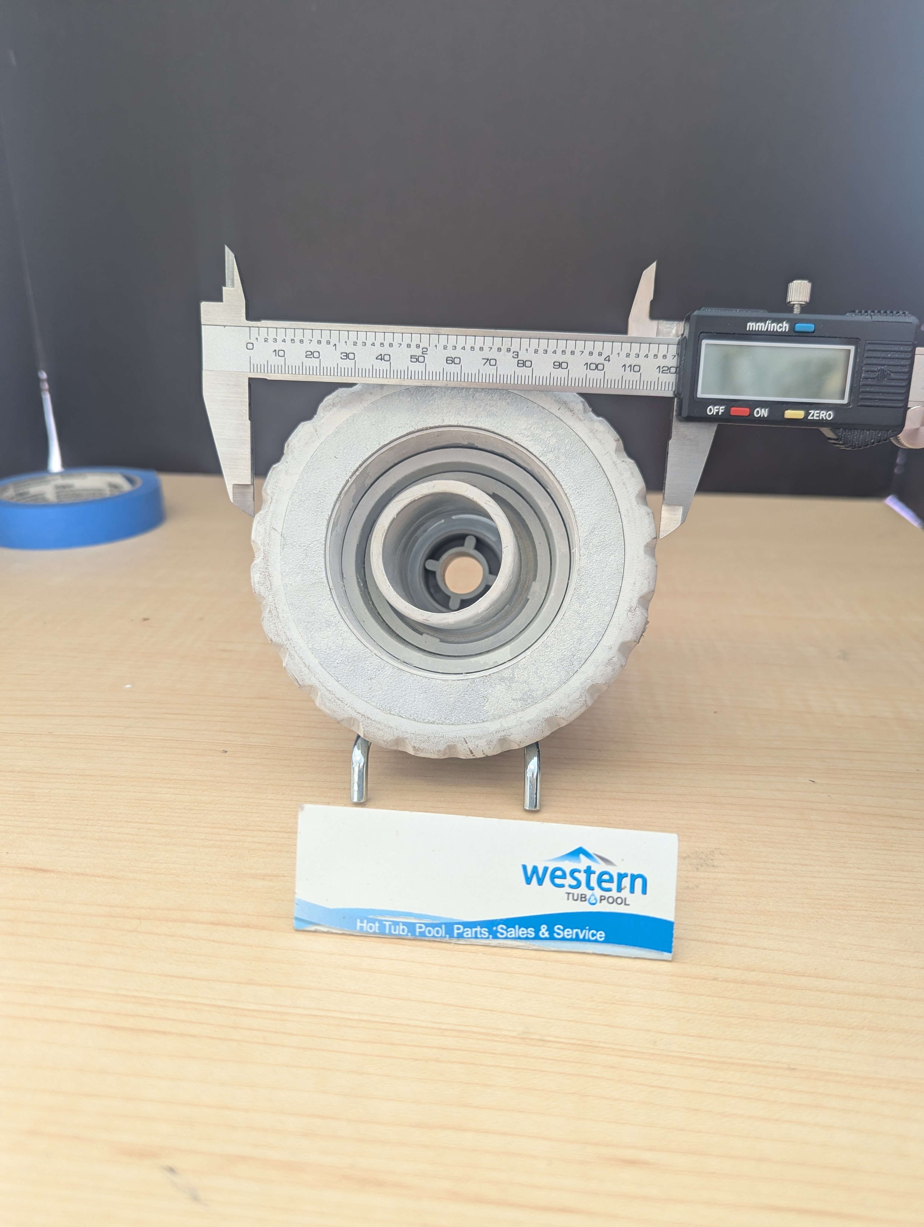 Restore Your Hot Tub's Power with a Recycled Directional Jet Today   Bring back the powerful, soothing massage your hot tub was made for. This recycled Beachcomber jet is the perfect replacement part to get your pre-2001 spa running like new.  The Perfect Fit for Your Beachcomber Spa Is a broken or weak jet ruining your relaxation time? This large-face, directional jet insert is specifically designed as a replacement for pre-2001 Beachcomber hot tubs. The threaded design ensures a secure, leak-proof fit into your existing jet body, making installation quick and simple.  Key Features: Targeted Massage: The fully adjustable, directional nozzle allows you to aim the water flow precisely where you need it, creating a personalized hydrotherapy massage. Easy Installation: Simply thread the jet insert into place for a fast and effective repair. Durable Recycled Material: This high-quality replacement part offers reliable performance and is an eco-conscious choice. Authentic Design: The textured, white gear-style face matches the original parts of pre-2001 Beachcomber models, maintaining the classic look of your hot tub.    Simple Steps to a Better Soak Unscrew Your Old Jet: Turn your old, broken jet insert counter-clockwise to remove it from the jet body. Thread in the New Jet: Align the threads and screw your new replacement jet in clockwise until it is snug and secure. Adjust and Enjoy: Turn on your spa, direct the water flow to your liking, and enjoy your revitalized massage experience. Frequently Asked Questions Will this jet fit my hot tub? This jet insert is designed for pre-2001 Beachcomber hot tubs that use a large-face, threaded jet body. Please check your existing jets to ensure they are the "thread in" style before purchasing.  What does "directional" mean? A directional jet allows you to manually pivot the nozzle inside the housing, so you can aim the stream of water at a specific area for a targeted deep-tissue massage.     Upgrade Your Spa Today Don't let a faulty jet diminish your hot tub experience. Order your replacement directional jet now and get back to the powerful, relaxing massage you deserve.     ***While there may be minor wear and discoloration due to the product being recycled, rest assured that all our jets are in good condition.  ***Please note that the availability of this recycled part may vary based on stock. We strive to keep our inventory freshly rotated, so you can always find what you need. If this product is out of stock, please add it to your wish list to be notified when new stock arrives. 