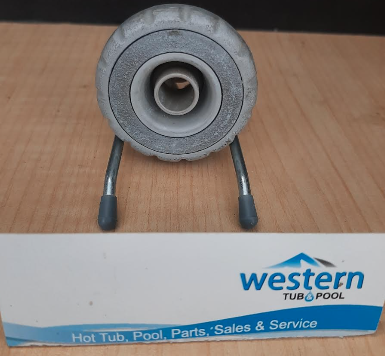 beachcomber cluster storm recycled Recycled Beachcomber cluster Storm snap in directional Jet Nozzle - Grey Gear Trim Non Posi lock system ( snap-in ) Beachcomber Grey 2004-2013 Cluster Storm directional Gear Trim Beachcomber / jet – 2 ″ across jet face For Beachcomber Hot Tub Models with non Posi lock fitting type from 2004 to 2014 Colour : Grey gear style trim recycled from older beachcomber decommissioned hot tubs Built by waterways described as a directional cluster storm jet " snap " in style As a recycled hot tub part, the availability of this jet may vary depending on current stock. However, we strive to constantly rotate our inventory so check back often or click the provided link for new availabilities. It's important to note that due to being a recycled part, some wear and discoloration may be present. However, we ensure that all jets are in overall good condition and come with snap-in clips that are in great shape for more info and beachcomber recycled items call us 1-855-248-0777
