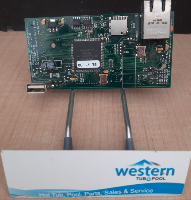 Arctic Global Processor Card Rev 1 If you own an Arctic Spa and are experiencing issues with your topside controller showing 4 dashes, it may be due to a processor failure. This can be a frustrating problem to deal with, but luckily there is a solution available. At Western Tub and Pool we understand that replacing the processor controller can be costly for spa owners. That's why we offer a recycling program for our global systems' processors. By utilizing recycled processors from decommissioned spa hot tubs, we are able to provide our customers with a more affordable option when faced with this issue. Not only does purchasing a recycled global processor card save you money, it also helps to reduce electronic waste. By recycling and reusing these processors, we are contributing to a more sustainable environment. In addition to our recycling program, we also offer high-quality new global processor replacement cards for Arctic Spas. Whether you choose a recycled or new processor, you can trust that you will be receiving a reliable product from us. Don't let a processor failure on your Arctic Spa disrupt your relaxation time. Consider our recycled global processor card option and save both money and the environment in the process. Contact us today to learn more about our recycling program and find the perfect solution for your spa needs.