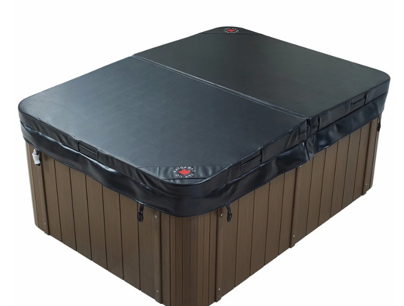 Secure Your Spa with the Premium OEM Cover for your Halifax or Kelowna model spa   Keep your water warm, clean, and ready to enjoy with the genuine Canadian Spa Company OEM Spa Cover in Black (KC-10183). Designed for maximum efficiency, it protects your investment while saving you money on heating costs.   Built for unmatched heat retention and durability Stop losing heat and start saving energy. This replacement cover is engineered to withstand harsh weather while keeping your hot tub insulated and secure.  Lock in the heat Featuring extra-thick 5-inch to 3-inch tapered 1.5 lb density EPS Styrofoam inserts, this cover delivers unparalleled heat retention. The full-length steam seal and 5-inch continuous skirt ensure that heat stays exactly where it belongs&mdash;inside your hot tub.  Weather the elements Waterlogging is a thing of the past. The foam is protected by a 6-mil double-coated, heat-sealed polyethylene vapor barrier that drastically reduces water absorption and increases the lifespan of your cover.  Keep your family safe Rest easy knowing your hot tub is secure. The cover includes eight heavy-duty, reinforced locking straps equipped with keys to provide added child protection and keep your spa safely closed when not in use.    Specifications and compatibility Before ordering, verify that these specifications match your current hot tub setup to ensure a perfect fit.  Compatible Models: Factory replacement for Canadian Spa Company Halifax SF and Kelowna SF hot tubs. Dimensions: 84 inches x 60 inches (210 x 152 cm) with a 4-inch radius. Folded Size: 60 inches x 41.5 inches (152 x 105 cm). Foam Density: 1.5 lb density EPS Styrofoam. Handles: Six thick, recessed vinyl handles reinforced for easy lifting. Color: Black. Frequently asked questions Which hot tub models use this product? The KC-10183 cover is the exact factory replacement designed specifically for the Canadian Spa Company Halifax and Kelowna hot tub models.  How do I know if this cover will fit my spa? Measure your current hot tub shell from edge to edge. It should measure 84 inches by 60 inches with rounded 4-inch corners. If you need help verifying your model's dimensions, reach out to our team.  Do you offer hard to find part assistance? Absolutely. If you cannot find the specific component you need, we are here to help. Send us an email to fixmytub@gmail.com. Check your part number if known, or send us pictures, the make and model of the hot tub, and the serial number so we can track it down for you.  Can you help me maintain my spa water? Yes! Water care for your hot tub, swim spa, or pool is crucial for your comfort and safety. Western Tub and Pool provides free tutorials at your home to discuss the intricacies of your spa, hot tub, or pool maintenance.    Restore your hot tub to peak condition Shop and order at Western tub and pool to get your Canadian Spa Company OEM Spa cover. Call us for more information or assistance with these replacement hot tub repair parts and other spa parts at 1-855-248-0777, or email us at fixmytub@gmail.com.