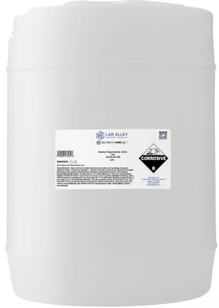 Sodium Hypochlorite - Liquid Chlorine - 20L In the swimming pool industry, one of the most popularly chosen forms for sanitizing and chlorinating water is sodium hypochlorite. Commonly known as “liquid chlorine” or bleach, sodium hypochlorite is widely used in both commercial and residential swimming pools. Sodium hypochlorite effectively destroys bacteria and prevents algae in swimming pools. Sodium hypochlorite for swimming pools is usually manufactured at concentrations of 10% or 12.5%. One gallon of 12.5% sodium hypochlorite provides approximately 12.5 ppm of free chlorine per 10,000 gallons of pool water. Sodium hypochlorite is a primary sanitizer because of its ability to kill microorganisms, oxidize nonliving contaminants like ammonia and swimmers’ waste and provide a protective residual in the water. SODIUM HYPOCHLORITE: THE BASIC FACTS Clear yellow liquid with a chlorine odor A solution containing water, hypochlorite, sodium hydroxide and a trace amount of sodium chloride Strong bleaching agent Effective sanitizer for most pathogens Prevents and kills algae Oxidizes ammonia and swimmers’ waste Provides a measurable chlorine residual in the water Non-flammable, non-combustible and non-explosive. With its clear benefits and reliable performance, sodium hypochlorite remains a trusted solution for ensuring water quality and hygiene in pools, water treatment systems, and other sanitation processes.