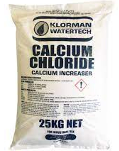Calcium Chloride 25Kg / 55.1Lb   Calcium Chloride Pool Balancer  Maintaining the perfect pool chemistry has never been easier with our high-quality Calcium Chloride Pool Balancer. Specially designed to increase calcium levels in your pool, this fast-dissolving granular formula works efficiently without the need for pre-dissolving. It’s ideal for preventing corrosion of equipment, etching of plastic surfaces, and wrinkling of pool liners, ensuring your pool stays in excellent condition.  Why Choose Our Calcium Chloride Pool Balancer?  Quick Action: Granular formulation dissolves rapidly for immediate results. No Pre-Dissolving Required: Saves time and effort during pool maintenance. Equipment Protection: Prevents corrosion to keep pumps and filters in top shape. Surface Longevity: Protects pool liners and plastic from damage and ensures a smooth, lasting finish. Upgrade your pool care routine with the reliable performance of our Calcium Chloride Pool Balancer. It's the perfect solution for keeping your pool crystal-clear, safe, and enjoyable for everyone.