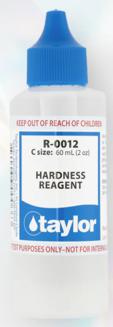 Taylor Hardness Reagent - 2oz Dropper Bottle Hot tubs and pools are great places to spend time with your family and friends, especially during hot summer days. However, maintaining the water chemistry in these recreational areas may seem like a daunting task. To keep your pool or hot tub safe and enjoyable, it is important to regularly monitor and adjust its chemical levels. One crucial factor to consider when testing water chemistry is hardness. Hardness refers to the amount of minerals, mainly calcium and magnesium, present in the water. These minerals can come from the source water or be introduced through chemicals and other contaminants. High levels of hardness can cause several problems in your pool or hot tub. It can lead to scaling, which is the buildup of mineral deposits on surfaces like tiles, pumps, and filters. This not only affects the appearance of your pool or hot tub but also makes it more difficult to maintain and keep clean. Hard water can also make it harder for chlorine and other sanitizers to effectively do their job, leading to unbalanced chemical levels and potentially harmful bacteria growth. To prevent these issues, regular testing and treatment of hardness levels is necessary. This is where a hardness reagent comes in. A hardness reagent is a solution used to determine the amount of hardness present in the water. It works by changing color when it reacts with calcium and magnesium ions, allowing you to easily measure and track the levels. The 2oz dropper bottle size makes it convenient for use, as you only need a few drops to conduct a test. This also allows for more accurate measurements compared to larger bottles, reducing the risk of over or under-treating your water. To use a hardness reagent, simply collect a sample of water and add the recommended number of drops as instructed on the bottle. Then, compare the color of the solution to a chart provided with the test kit to determine the level of hardness in your water. If your levels are too high, you can use a water softener or other products specifically designed to reduce hardness. On the other hand, if your levels are too low, you can add calcium and magnesium-based products to increase hardness. Maintaining proper hardness levels in your pool or hot tub is crucial for the health and longevity of your recreational area. With the help of a hardness reagent, you can easily and accurately test your water and take the necessary steps to keep it balanced. So go ahead and enjoy a worry-free swim or soak in your pool or hot tub with the help of a hardness reagent. Instead of worrying about potential issues caused by hard water, you can focus on creating fun memories with your loved ones in the comfort of your backyard oasis. So don't forget to add a hardness reagent to your pool or hot tub maintenance routine and enjoy the benefits of clean, balanced water all season long. Happy swimming!