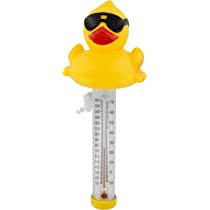 Amazon.com: GAME 7000 Derby Duck Spa and Pool Thermometer,  Shatter-Resistant Casing Tether Included, Fahrenheit and Celsius, 9-in  Height x 3-1/2-in Diameter, Old Version : Patio, Lawn & Garden