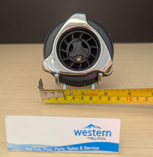 Dynasty Clip-In Poly Storm Spinner Jet Insert - Perfect Replacement for Your Spa   Restore your Dynasty spa's performance with our premium replacement jet insert featuring a 3.5" snap-in face, durable poly storm construction, and smooth spinner action.  Premium Quality Replacement Jet Insert Your Dynasty spa deserves genuine quality parts. This replacement clip-in poly storm spinner jet insert delivers the powerful, therapeutic massage experience you expect from your spa investment.  Superior Design Features 3.5" Snap-In Face Designed for easy installation with a secure 3.5" face that snaps directly into your existing Dynasty spa housing. No complicated tools or professional installation required.  Black/Stainless Steel Trim Sleek black finish with stainless steel trim provides an elegant appearance that complements any Dynasty spa interior while resisting corrosion and maintaining its premium look.  Smooth Spinner Action Experience consistent, rotating water flow that delivers targeted hydrotherapy massage. The precision-engineered spinner mechanism provides years of smooth operation.  Product Specifications Face Size: 3.5" snap-in design Trim: Black with stainless steel accent Type: Spinner jet insert Compatibility: Dynasty spa systems Installation: Simple clip-in replacement  Why Choose This Dynasty Replacement Jet Exact Fit Guarantee Engineered specifically for Dynasty spa systems, ensuring perfect compatibility and optimal water flow performance.  Easy Installation The snap-in design means you can replace your worn jet insert quickly without professional service calls or specialized tools.  Enhanced Spa Experience Restore your spa's massage intensity and water circulation for the ultimate relaxation experience you deserve.  Professional Quality Made to the same exacting standards as original Dynasty spa components, providing reliable performance you can trust.  Get Your Dynasty Jet Replacement Today Don't let a worn jet insert diminish your spa experience. Restore your Dynasty spa's performance with this premium poly storm spinner jet replacement.  Call us today at 1-855-248-0777