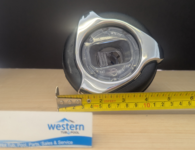 Dynasty Spas Replacement Power Storm Resonator LED Jet Insert with 5" Face   Upgrade Your Hot Tub Experience with Dynasty Spa Accessories!   Our collection of premium jet inserts is designed to deliver the ultimate in relaxation and therapeutic relief. Featuring the Power Storm Jet insert with sleek black and stainless steel trim, these jets provide an exceptional combination of durability and elegance. Engineered for powerful yet smooth water flow, they target key muscle groups, easing tension and soothing soreness after a long day. The easy-to-install clip-in design ensures a secure fit, so you can upgrade your spa effortlessly. Paired with high-quality materials that resist wear and tear, these jet inserts are built to last, ensuring your spa remains in peak condition for years to come. Add a touch of luxury with integrated LED lighting to make your spa sessions truly unforgettable.   Don't settle for less—choose top-tier components designed for comfort, performance, and style. Shop now and elevate your spa time to the ultimate level of relaxation!
