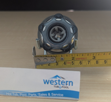 Transform Your Spa Experience with our Replacement Dynasty Power Storm Rifle Style Jet   Upgrade your Dynasty spa with the premium rifle style jet insert featuring sleek black revo ESC metal trim and 2" face designed for the ultimate hydrotherapy experience.  Premium Features That Make the Difference Rifle Style Power Storm Technology Experience intense, targeted water flow that delivers therapeutic relief exactly where you need it most.  Sleek Black Revo ESC Metal Trim The sophisticated black finish with durable ESC metal trim adds elegance while resisting wear and corrosion.  Convenient 2" Face Design Engineered specifically for Dynasty spa systems, this jet insert delivers optimal water pressure and coverage.  Easy Clip-In Installation No tools required - simply clip in your new jet insert and enjoy instant performance upgrade in minutes.   Why Choose This Dynasty Spa Jet Insert? Built for Dynasty Spas: Specifically engineered as a direct replacement for your Dynasty spa system, ensuring perfect compatibility and performance.  Professional-Grade Construction: Heavy-duty materials and precision manufacturing mean this jet insert will provide years of reliable service.  Enhanced Hydrotherapy: The rifle style design creates focused, powerful water streams that target muscle tension and stress points effectively.  Instant Upgrade: Transform your existing spa experience with this simple replacement that delivers professional spa-quality performance.     Don't settle for weak water flow or worn-out jets. Upgrade your Dynasty spa with this premium rifle style jet insert and rediscover the luxury spa experience you deserve.  Call us today: 1-855-248-0777