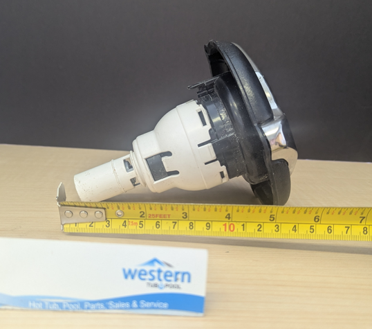 Dynasty Spas Replacement Power Storm Spinner Jet Insert with 5" Face  Enhance your spa experience with the Dynasty Spas Replacement Power storm Spinner Jet Insert. Designed with a sleek 5-inch snap-in face, this jet insert delivers a smooth, soothing spinning water flow for optimal relaxation. Its durable construction ensures long-lasting performance, making it a perfect replacement or upgrade for your spa. Easy to install, the snap-in design allows for a hassle-free setup, letting you enjoy a rejuvenating massage in no time. Ideal for targeting tension and promoting relaxation, this Replacement Dynasty Power storm Spinner Jet Insert is a must-have for any spa enthusiast.  With its versatile design, the Replacement Dynasty Power storm Spinner Jet Insert is compatible with a wide range of spa systems, ensuring you can upgrade your current setup without difficulty. The jet's spinning action creates a dynamic water flow that focuses on sore muscles and relieves built-up stress, providing a therapeutic spa experience from the comfort of your home. Whether you're looking to enhance your relaxation routine or elevate your spa's functionality, this replacement jet insert delivers exceptional performance and comfort.  Don't wait, upgrade your spa today!