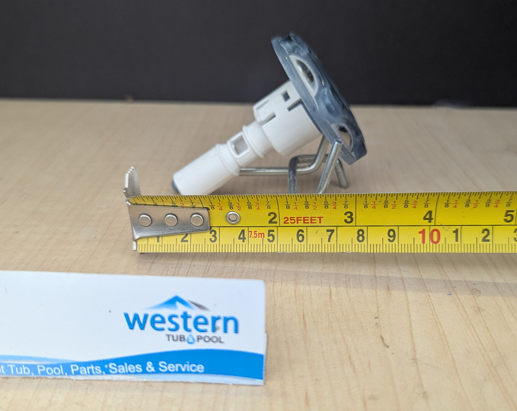 Recycled Beachcomber Small No Eyeball Style Snap In Jet Insert - 2011+ Britewerx accessories are known for their chrome-like finish and high resistance to tarnishing and corrosion. Use them to upgrade your spa's appearance while also benefiting from long-lasting performance. Ideal for those who prioritize aesthetics as well as durability in spa components. This small no eyeball style recycled replacement jet insert is designed for models manufactured from 2011 onwards. It ensures a precise fit and compatibility for users with newer spa models, providing easy upgrades or repairs without guesswork. Unleash the luxury of personalized relaxation with a Recycled Beachcomber Britewerx small vortex Jet insert, the ultimate water jet designed for spa hydrotherapy. Crafted with a premium chrome finish, it not only ensures long-lasting durability but also adds a touch of sophistication to your spa setup. Seamlessly blending functionality with elegance, Britewerx is the perfect addition to elevate your relaxation routine. Non Posi lock system ( snap-in ) Britewerx style no eyeball Jet 2 1/4" across the face For Beachcomber Hot Tub Models with non Posi lock fitting type from 2011 onwards Massage effect: Beachcomber’s small size no eyeball hot tub jet provides a pinpoint or targeted deep tissue massage, using a single stream of water. Colour: Chrome recycled from older beachcomber hot tubs Built by waterways described as a massage jet " snap " in style While there may be minor wear and discoloration due to the product being recycled, rest assured that all our jets are in good condition with durable snap-in clips. ***Please note that the availability of this recycled part may vary based on stock. We strive to keep our inventory freshly rotated, so you can always find what you need. If this product is out of stock, please add it to your wish list to be notified when new stock arrives. By properly maintaining your hot tub, you can ensure that it stays in top condition and provides you with a relaxing and enjoyable experience every time you use it. And by choosing recycled replacement parts, you can also do your part in promoting sustainability and reducing waste.