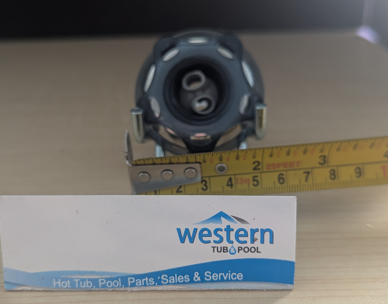 Upgrade Your Spa Experience Today with the Replacement Power Storm Twin Roto Clip in Jet Insert Transform your Dynasty spa with our premium replacement jet insert featuring a sleek 2" face and black revo ESC metal trim for the ultimate hydrotherapy experience. Engineered for Maximum Performance The Dynasty Spa Replacement Power Storm Twin Roto Jet delivers exceptional water flow and pressure, combining twin roto technology with a precise clip in design for easy installation and superior durability. Why Choose Power Storm Twin Roto Jets? Perfect 2" Face Design Engineered specifically for Dynasty spa systems, this jet insert provides optimal water coverage and pressure distribution for therapeutic relaxation. Easy Clip in Installation Simply remove your old jet insert and clip in the new Power Storm twin roto jet - no special tools or professional installation required. Twin Roto Power Technology Experience enhanced water circulation and massage intensity with our advanced twin rotating mechanism that delivers consistent, powerful jets. Built to Last, Designed to Perform This replacement jet insert is crafted from high-quality materials to withstand constant water exposure and maintain peak performance. The clip in connection ensures a secure, fool-proof fit in your Dynasty spa system. Whether you're replacing a worn jet or upgrading your current setup, the Dynasty Spa Replacement Power Storm Twin Roto jet delivers the professional-grade hydrotherapy experience you deserve. Ready to Transform Your Spa? Upgrade your Dynasty spa today and experience the difference premium engineering makes. Call us Today: 1-855-248-0777