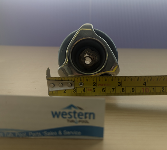 Recycled Dynasty Spas Mini Storm Directional LED Jet Insert with 3" Face     Enhance your spa experience with the Recycled Dynasty Spas Mini Storm Directional LED Jet Insert. Designed with a sleek 3-inch snap-in face, the jet can be adjusted to any direction to point a single, powerful stream of water towards a specific area, where you need it most. Its durable construction ensures long-lasting performance, making it a perfect replacement or upgrade for your spa and the LED lights will turn your evening soak into a mesmerising light show. Easy to install, the snap-in design allows for a hassle-free setup, letting you enjoy a rejuvenating massage in no time. Ideal for targeting tension and promoting relaxation, this Recycled Mini Storm directional LED Jet Insert is a must-have for any spa enthusiast.  With its versatile design, the Recycled Mini Storm Directional LED Jet Insert is compatible with a wide range of spa systems, ensuring you can upgrade your current setup without difficulty. The jet can be adjusted to point any direction, creating a dynamic water flow that focuses on sore muscles and relieves built-up stress, providing a therapeutic spa experience from the comfort of your home. Whether you're looking to enhance your relaxation routine or elevate your spa's functionality, this recycled jet insert delivers exceptional performance and comfort.  Recycled from older Dynasty hot tub. This jet was originally black and stainless steel, however has faded due to age.    ***While there may be minor wear and discoloration due to the product being recycled, rest assured that all our jets are in good condition with durable snap-in clips.   ***Please note that the availability of this recycled part may vary based on stock. We strive to keep our inventory freshly rotated, so you can always find what you need. If this product is out of stock, please add it to your wish list to be notified when new stock arrives. 