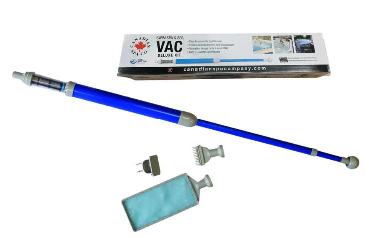 Keep your spa spotless with the pump action vacuum The Canadian Spa Company Pump Action Spa Vacuum (KA10002) makes removing dirt and debris from your hot tub effortless. Keep your water crystal clear without the hassle of cords, batteries, or complicated hoses. Shop and order at Western tub and pool to get your spa ready for relaxation. [Order Your Spa Vacuum Now]  Effortless cleaning for your hot tub or pool Maintaining your spa should be as relaxing as using it. Our pump action spa vacuum provides a simple, highly effective way to extract sand, pennies, grit, and debris from the bottom of your tub.  No electricity or hoses required Rely on a simple manual pumping action to create powerful suction. This means no dangerous electrical cords near the water and no heavy equipment to lug around.  Lightweight and easy to maneuver Designed for user comfort, this vacuum reaches deep into the footwells and corners of your hot tub. It includes: leaf skimmer, slide-on brush, dual nozzles to tackle different types of debris, capturing everything inside a reusable filter bag and wall mount.  Dimensions and weights Length: Extends up to approximately 60 inches to reach deep areas easily Weight: Ultra-lightweight at just under 3 lbs for comfortable, one-handed operation Materials: Durable, corrosion-resistant plastics and aluminum parts Compatible with a wide range of models The Canadian Spa Company Pump Action Spa Vacuum (KA10002) is highly versatile and used in many hot tub and spa models.  Are you looking for compatible controls or wondering if this vacuum is the perfect match for your setup? Check here and our online catalogue, or simply call our team for personalized assistance.  Hard-to-find product part assistance Finding the exact replacement hot tub repair parts can be challenging, but we are here to help. If you are struggling to locate a specific part, check your part number if known. If you do not have the part number, send us pictures, the make and model of the hot tub, and the serial number.  Send your information in an email to fixmytub@gmail.com or call us directly at 1-855-248-0777. Our experts will track down exactly what you need.  Frequently asked questions Does this vacuum require a filter system connection? No. The pump action spa vacuum is a completely independent unit. It uses manual suction to pull water and dirt into its own internal filter chamber, meaning you do not need to attach it to your hot tub's filtration system.  How do I empty the debris? Simply twist the main body of the vacuum to access the internal filter net. Rinse the net out with clean water, reattach the housing, and you are ready to clean again.  What if I need help finding other replacement parts? Call us for more information or assistance with replacement hot tub repair parts, products, and other spa parts at Western Tub and pool 1-855-248-0777 or email us at fixmytub@gmail.com.  Where can I purchase this vacuum? You can shop and order at Western tub and pool. We offer fast shipping and expert customer support for all your spa maintenance needs.  Ready for a cleaner hot tub? Stop struggling with debris and get back to enjoying your spa. Order the Canadian Spa Company Pump Action Spa Vacuum today. [Shop and order at Western tub and pool]