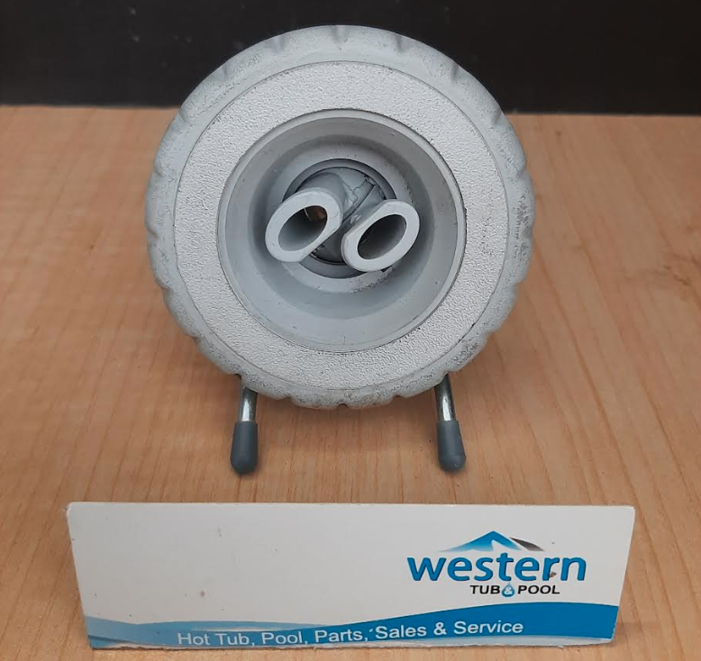 Recycled Beachcomber Mini Storm snap in twin roto Jet Nozzle - Grey Gear Trim Recycled Beachcomber Mini Storm snap in twin roto Jet Nozzle - Grey Gear Trim Non Posi lock system ( snap-in ) Beachcomber Grey 2004-2013 Mimi Storm Twin roto Gear Trim Beachcomber / jet – 3 ″ across jet face For Beachcomber Hot Tub Models with non Posi lock fitting type from 2004 to 2014 Colour : Grey gear style trim recycled from older beachcomber decommissioned hot tubs Built by waterways described as a twin roto mini storm jet " snap " in style As a recycled hot tub part, the availability of this jet may vary depending on current stock. However, we strive to constantly rotate our inventory so check back often or click the provided link for new availabilities. It's important to note that due to being a recycled part, some wear and discoloration may be present. However, we ensure that all jets are in overall good condition and come with snap-in clips that are in great shape for more info and beachcomber recycled items call us 1-855-248-0777