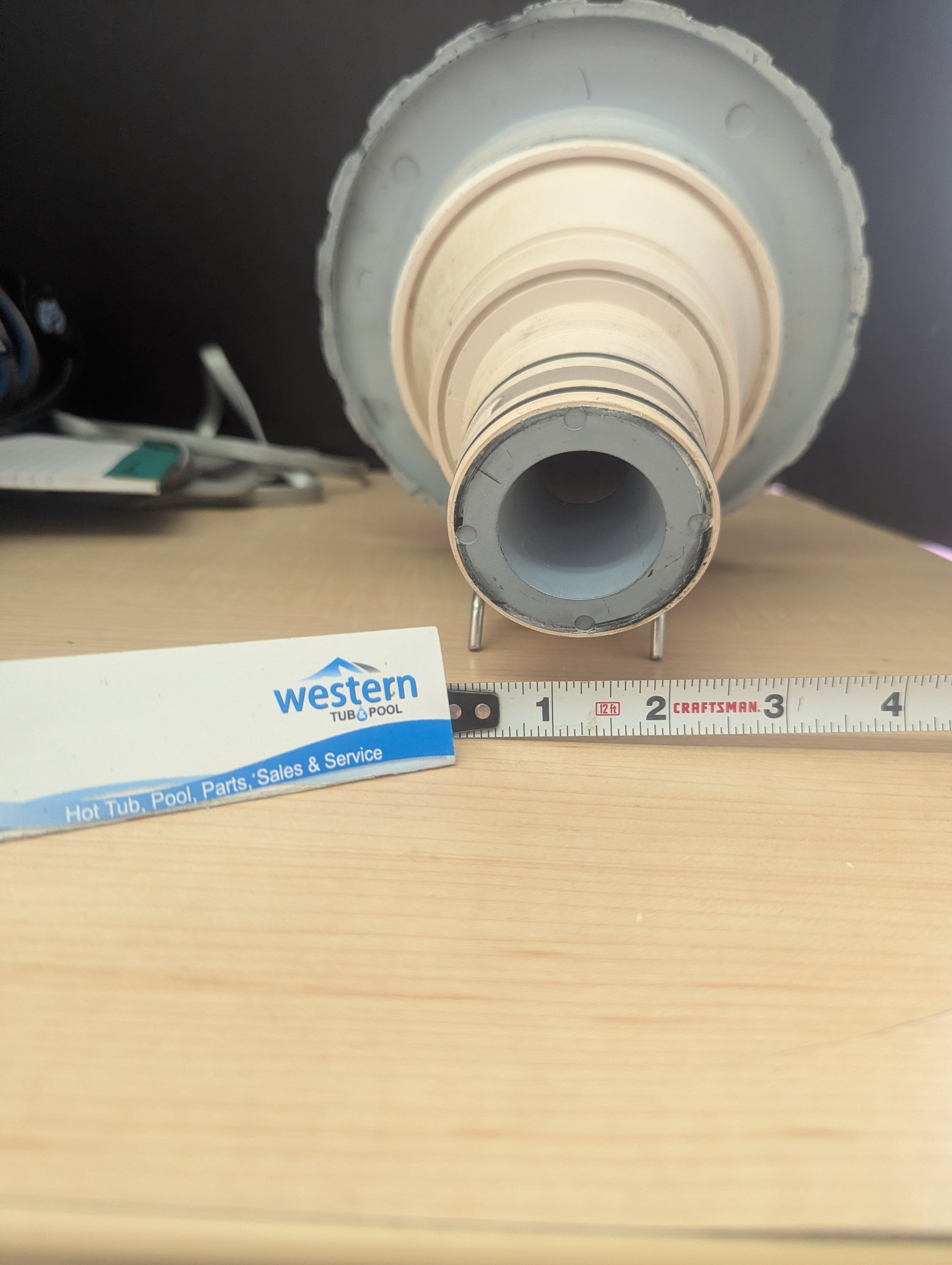 Restore Your Hot Tub to Luxury Status   Bring the power back to your relaxation time with a Recycled Master Massage Replacement Threaded Jet Insert. This thread in master massage jet has a 2" backing and a 7.5" face.  Genuine Performance, Unbeatable Value Don't settle for weak water pressure or broken fittings. Our recycled jet inserts are salvaged directly from older spa units, inspected for quality, and ready to deliver the soothing hydrotherapy you deserve. It&rsquo;s the perfect way to maintain your spa's performance without the premium price tag of brand-new parts.  Why Choose Our Recycled Jets? Easy Thread-In Installation No tools? No problem. The threaded design ensures a secure, leak-free fit that you can install in seconds. Simply twist the old one out and thread the new one in.  Eco-Friendly & Cost-Effective By choosing a recycled jet salvaged from older hot tubs, you are extending the life of high-quality components and keeping waste out of landfills&mdash;all while saving money on your repairs.  Frequently Asked Questions What does "recycled" mean for this product? "Recycled" means this part was carefully salvaged from an older hot tub. It is an original equipment manufacturer (OEM) part that has been inspected and tested to ensure it is in good working condition.   Don't let a broken jet ruin your soak. Order your Replacement Recycled Master Massage Threaded Jet Insert today and get back to relaxing.