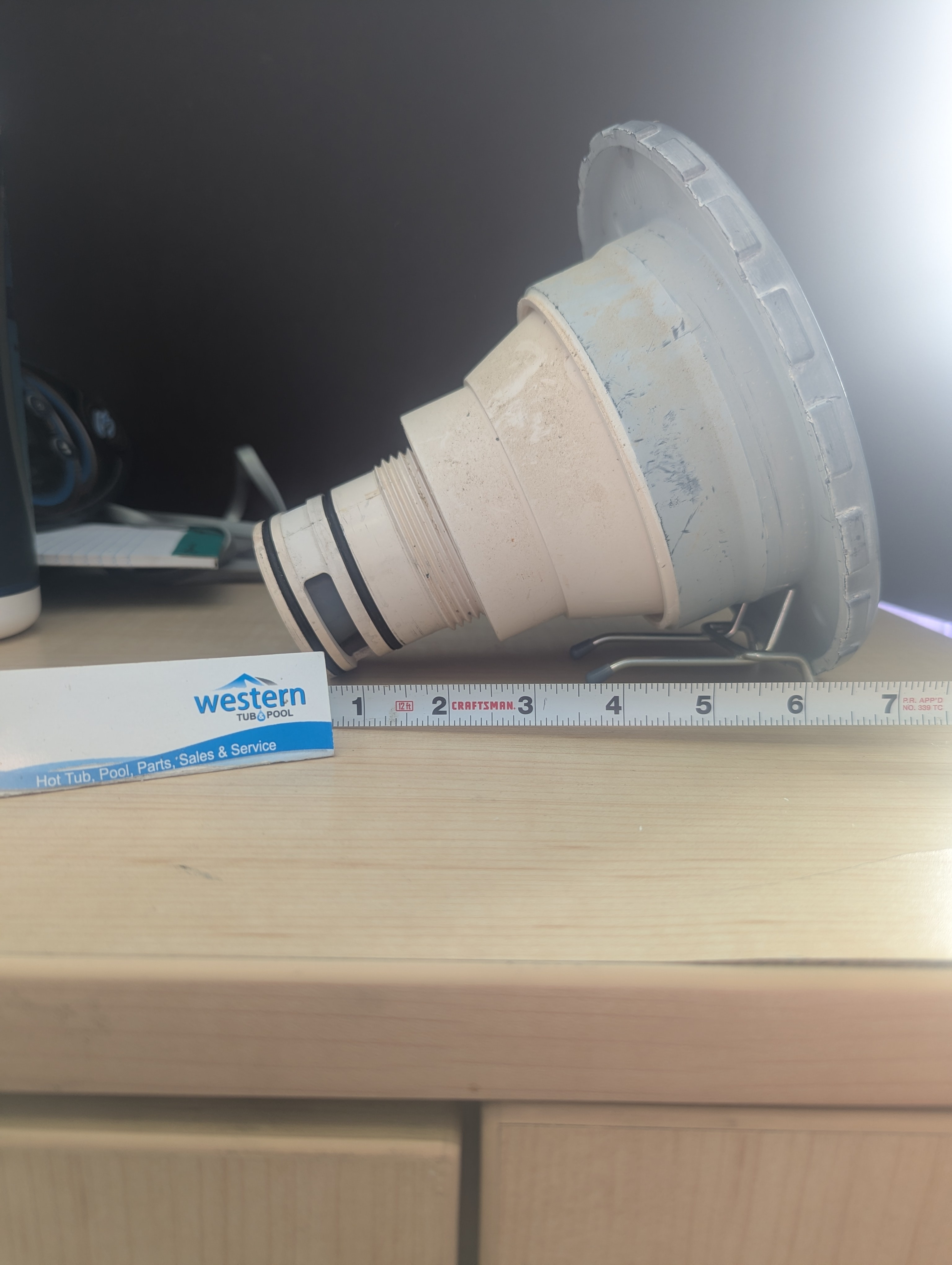 Restore Your Hot Tub to Luxury Status Bring the power back to your relaxation time with a Recycled Master Massage Replacement Threaded Jet Insert. This thread in master massage jet has a 2" backing and a 7.5" face. Genuine Performance, Unbeatable Value Don't settle for weak water pressure or broken fittings. Our recycled jet inserts are salvaged directly from older spa units, inspected for quality, and ready to deliver the soothing hydrotherapy you deserve. It’s the perfect way to maintain your spa's performance without the premium price tag of brand-new parts. Why Choose Our Recycled Jets? Easy Thread-In Installation No tools? No problem. The threaded design ensures a secure, leak-free fit that you can install in seconds. Simply twist the old one out and thread the new one in. Eco-Friendly & Cost-Effective By choosing a recycled jet salvaged from older hot tubs, you are extending the life of high-quality components and keeping waste out of landfills—all while saving money on your repairs. Frequently Asked Questions What does "recycled" mean for this product? "Recycled" means this part was carefully salvaged from an older hot tub. It is an original equipment manufacturer (OEM) part that has been inspected and tested to ensure it is in good working condition. Don't let a broken jet ruin your soak. Order your Replacement Recycled Master Massage Threaded Jet Insert today and get back to relaxing. Restore Your Hot Tub to Luxury Status Bring the power back to your relaxation time with a Recycled Master Massage Replacement Threaded Jet Insert. This thread in master massage jet has a 2" backing and a 7.5" face. Genuine Performance, Unbeatable Value Don't settle for weak water pressure or broken fittings. Our recycled jet inserts are salvaged directly from older spa units, inspected for quality, and ready to deliver the soothing hydrotherapy you deserve. It’s the perfect way to maintain your spa's performance without the premium price tag of brand-new parts. Why Choose Our Recycled Jets? Easy Thread-In Installation No tools? No problem. The threaded design ensures a secure, leak-free fit that you can install in seconds. Simply twist the old one out and thread the new one in. Eco-Friendly & Cost-Effective By choosing a recycled jet salvaged from older hot tubs, you are extending the life of high-quality components and keeping waste out of landfills—all while saving money on your repairs. Frequently Asked Questions What does "recycled" mean for this product? "Recycled" means this part was carefully salvaged from an older hot tub. It is an original equipment manufacturer (OEM) part that has been inspected and tested to ensure it is in good working condition. Don't let a broken jet ruin your soak. Order your Replacement Recycled Master Massage Threaded Jet Insert today and get back to relaxing.