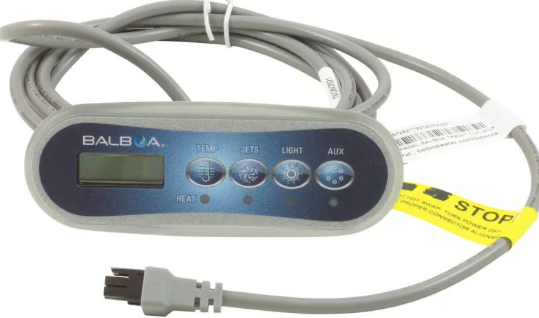 Replacement Balboa TP200T With Overlay     used widely in introductory plug and play hot tubs   used with the Balboa Bp lower controls   mole square box connector               The TP200T is a popular choice for introductory plug and play hot tubs. It's easy to install and use, making it the perfect choice for those new to owning a hot tub.  This particular topside control model also works seamlessly with the Balboa Bp lower controls. This means that you can easily control your hot tub's settings and features using the TP200T without any hassle.  We understand how frustrating it can be when a crucial component of your hot tub needs to be replaced. That's why we offer high-quality replacement parts at an affordable price. Our TP200T topside control with overlay is a perfect example of this - it's not only reliable but also budget-friendly.  Don't let a malfunctioning topside control ruin your hot tub experience. Upgrade to the TP200T with overlay and enjoy hassle-free operation and convenient control over your hot tub. Experience the convenience and affordability for yourself by ordering now from Western Tub and Pool   