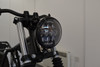 Gloss Black Projector LED Motorbike Headlight for Custom Project Bike