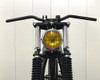 5.5" Headlight for Retro Custom Project - Polished with Yellow Lens