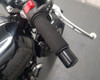 2 PAIRS of Motorbike Slip-on Foam Anti-vibration Grip Covers - Fits ALL Standard Size Grips