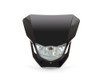 Motorbike Headlight Mask - Supermoto & Streetfighter - Black - 12V 35W