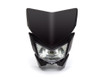 Motorbike Headlight Mask - Streetfighter & Supermoto - Black - 12V 35W