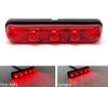 LED Stop Tail Light Running Small Micro Red Lens Discreet E-MARKED