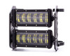 Motorcycle LED Headlight Kit Headlamp Dual Stacked Light Bar (size options available) 